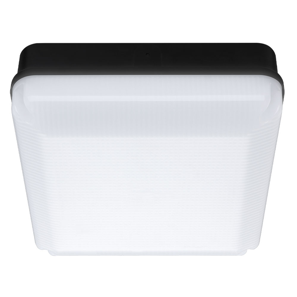 Image for Avenger 7W LED Square Bulkhead Light 4000K IP65 Black