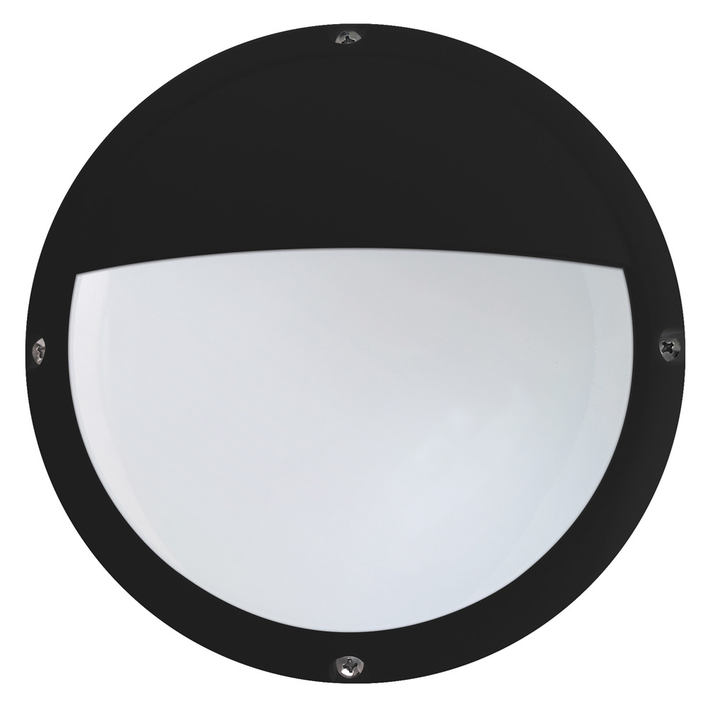 Image for Avenger LED Mini Eyelid Bulkhead 6W 330lm 4200K Black Opal IP66