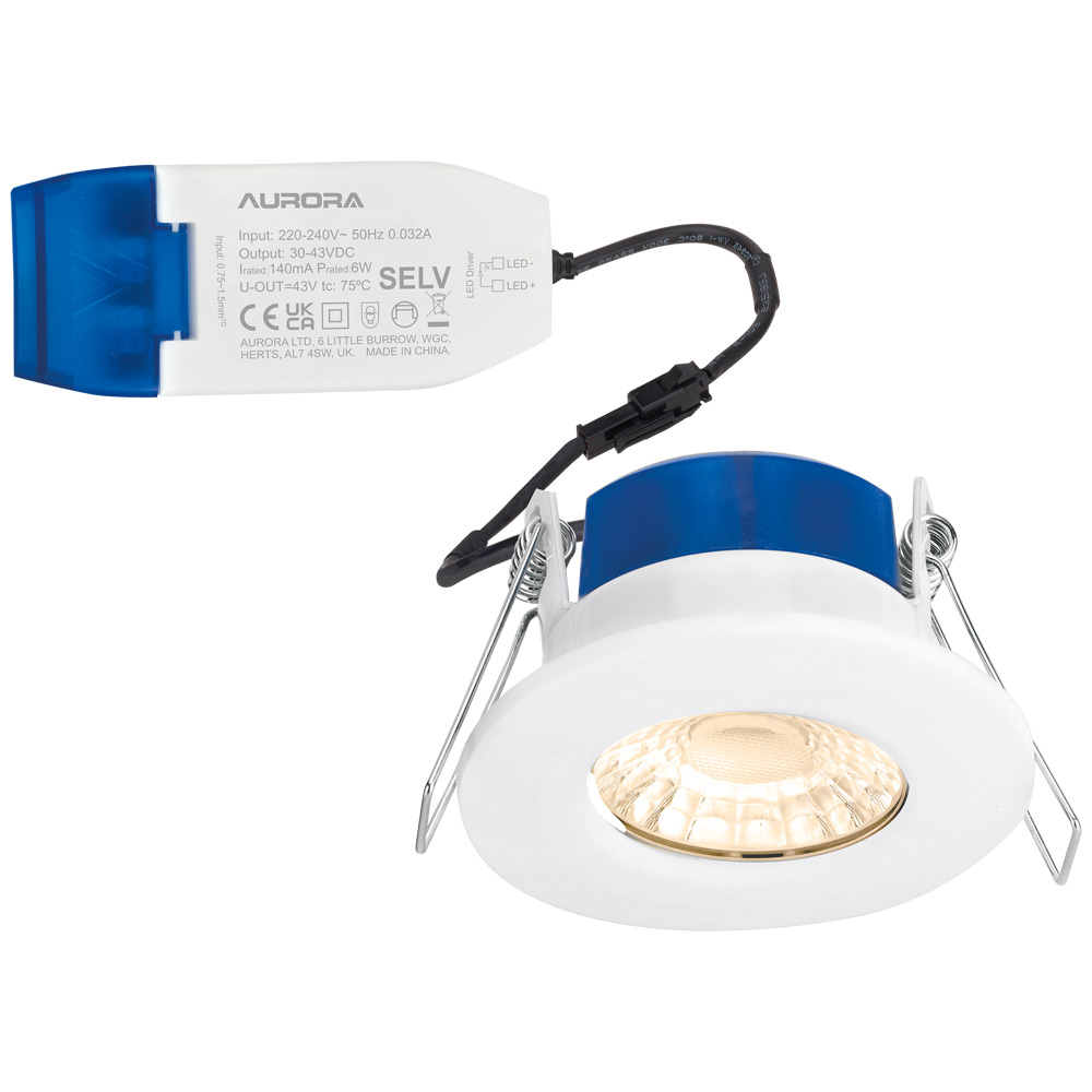 Image for Avenger R6 Fixed Fire Rated Downlight 3000K