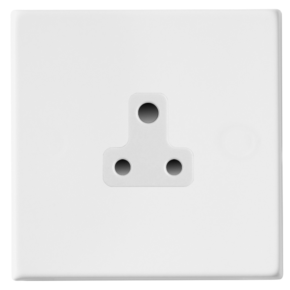 Image for Avenue Screwless Slim 5A Plug Socket Matt White