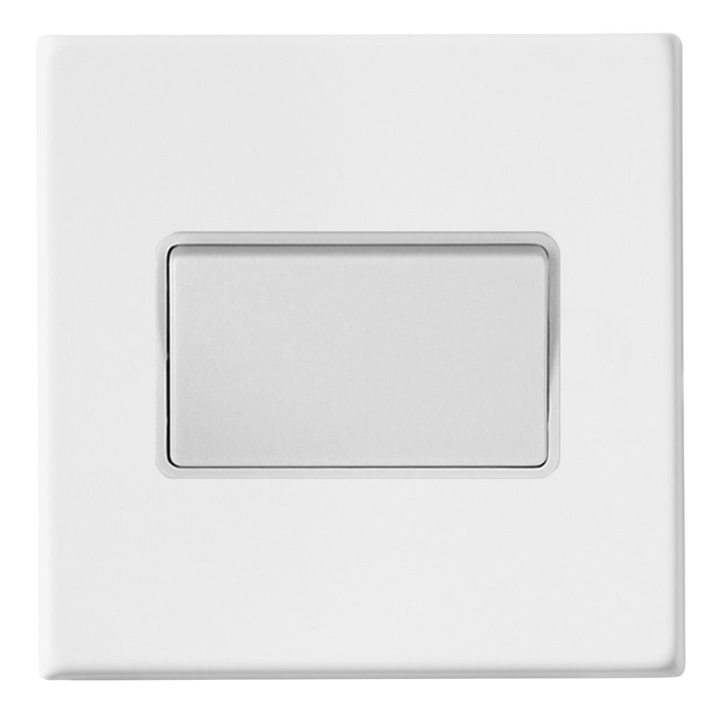 Image for Avenue Screwless Slim Fan Isolator Switch Matt White