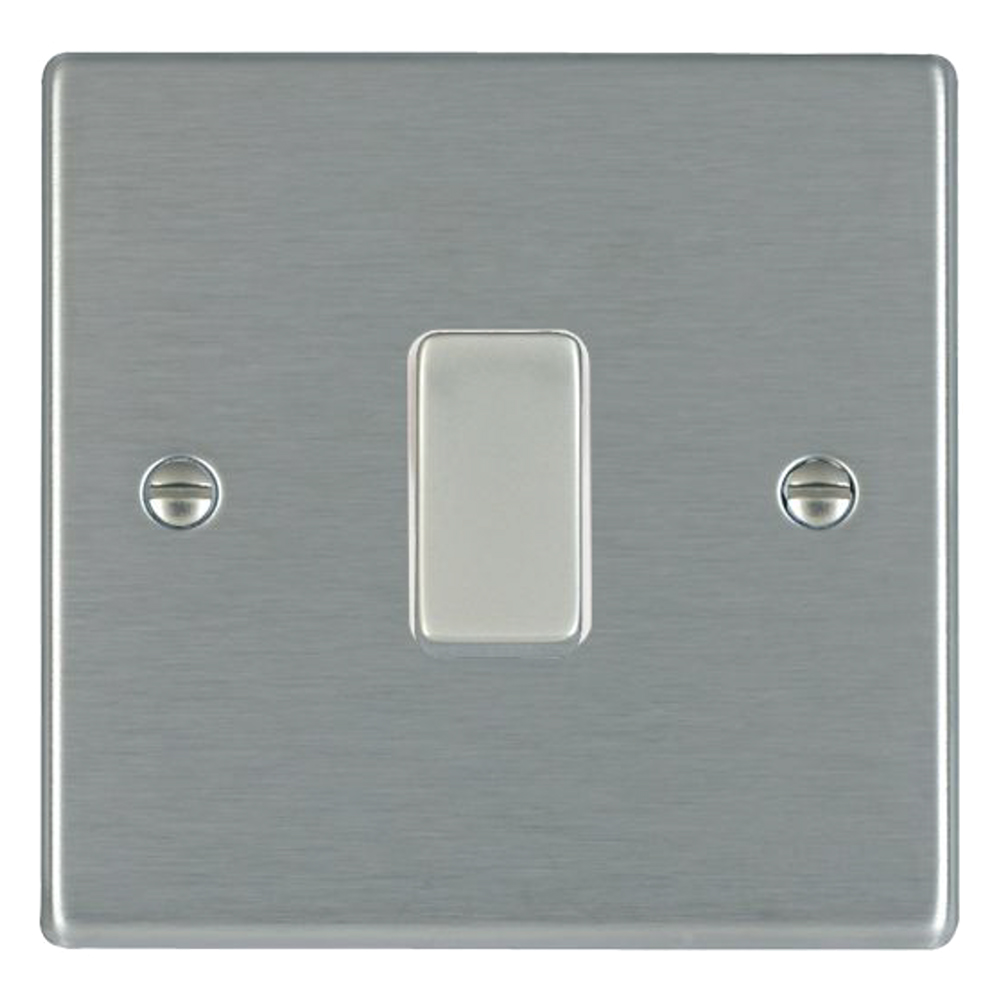 Image for Avenue Slim Intermediate Switch Satin Steel White