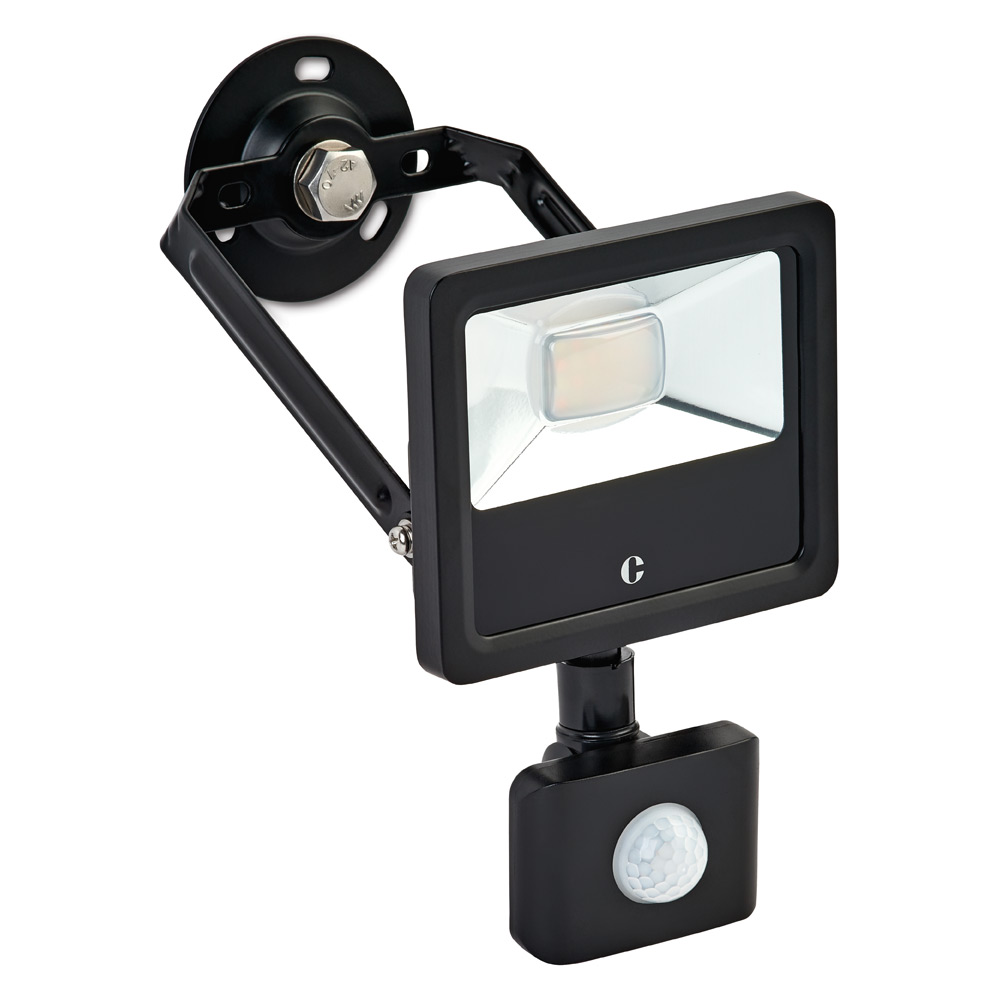 Image for Collingwood 10W CCT LED Floodlight PIR Black