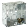 Appleby 1 Gang 35mm Flush Metal Back Box