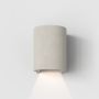 Astro 120 LED Wall Light Round Matt Concrete