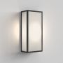 Astro 160 Frosted Exterior Wall Light Textured Black