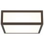 Astro 200 Square Ceiling Light Bronze