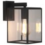 Astro Lantern 270 Wall Light Textured Black
