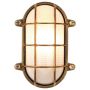 Astro Oval Wall Light Cast Brass