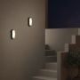 Astro Oval Wall Light Textured Black