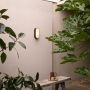 Astro Oval Wall Light Textured Black