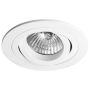 Astro Round Adjustable Fire-Rated Downlight Recessed Matt White