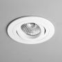 Astro Round Adjustable Fire-Rated Downlight Recessed Matt White