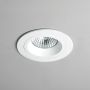 Astro Round Fire-Rated Downlight Recessed Matt White