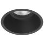 Astro Round Fixed Recessed Downlight Matt Black