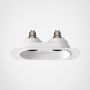 Astro Round Twin Adjustable Downlight Matt White