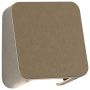 Astro Single Incline Wall Light Solid Brass