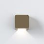 Astro Single Incline Wall Light Solid Brass