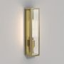Astro Slim Wall Light Natural Brass