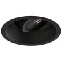 Astro Slimline Round Adjustable Fire-Rated Downlight Matt Black