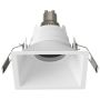 Astro Slimline Square Fixed Fire-Rated IP65 Downlight White