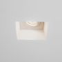 Astro Square Adjustable Downlight Recessed Plaster