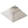 Astro Square Fixed Downlight Recessed Plaster