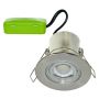 Avenger 5W LED Downlight Fire Rated Fixed 4000K Brushed Steel