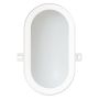 Avenger LED Oval Bulkhead 6W 450lm 4200K Black Opal IP65