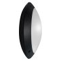 Avenger LED Round Bulkhead 12W 800lm 4200K Black Opal IP66