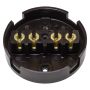 Avenue Contour 20A Terminal Junction Box 4 Way Brown