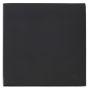 Avenue Screwless Slim Single Blanking Plate Matt Black