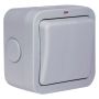 Avenue Weatherproof Outdoor Light Switch 1 Gang 2 Way 20AX IP66