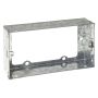 Flush Metal Extension Box 2 Gang 35mm Deep