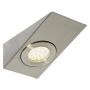 Forum Culina Lago Wedge Under Cabinet LED Light 130lm 1.5W 3000K Nickel
