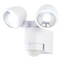 Forum Sirocco Twin LED Floodlight PIR 480lm 6W 6500k White