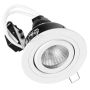 Forum Spa Cali Tiltable Bathroom Downlight GU10 IP65 Matt White