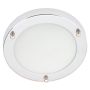 Forum Spa Delphi LED Bathroom Ceiling Light 12W 600lm 4000K Chrome