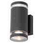 Forum Zink Lens Up and Down Spotlight Photocell GU10 Anthracite