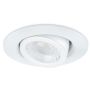 JCC V50 Pro LED Tiltable Downlight Dimmable IP65 Fire-Rated White