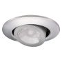 JCC V50 Tilt LED Downlight CCT Dimmable Brushed Nickel