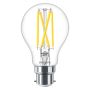 Philips 5.9W B22 LED Filament Bulb DimTone Warm White