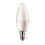 Philips 5W LED Candle Bulb E14 SES Warm White 2700K