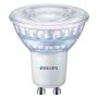 Philips 6.2W LED GU10 Bulb Dimmable Warm White 2700K