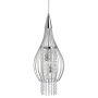 Lightplan 2 Lamps Pendant Chrome with Crystal