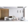 Lightplan 3 Cage Bar Pendant Black with White Silicon