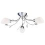 Lightplan 3 Flush Polished Chrome with Glass