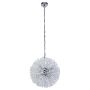 Lightplan 7 Pendant Chrome with Glass Beads