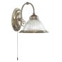Lightplan Diner Wall Light Antique Brass