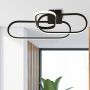 Lightplan Flush LED Ceiling Light Black